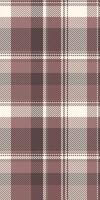 Top textile seamless tartan, card texture background. Independence day pattern check fabric plaid in pastel and sea shell colors. vector