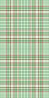 Seamless festive plaid pattern in green, red, and white. Perfect for holiday designs, backgrounds, or textile prints. Evokes warmth, tradition, and cheer. vector