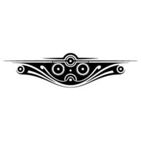 Steampunk Ornamental Gearwork Element on White vector