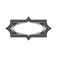 Geometric Border, Minimalist , Elegant Frame vector