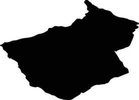 POJORATA Romania silhouette map vector