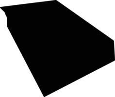 Povoa de Varzim Portugal silhouette map vector
