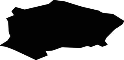 Priekule Latvia silhouette map vector