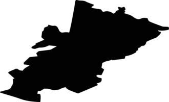 Rembates pag Latvia silhouette map vector
