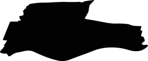 Renkum Netherlands silhouette map vector