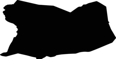 Ringebu nor Norway silhouette map vector