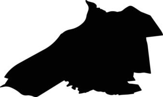 Roermond Netherlands silhouette map vector
