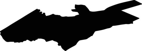 Roerdalen Netherlands silhouette map vector
