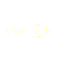 Abstract yellow line pattern design element png