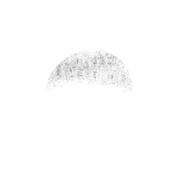 Abstract grunge dot texture pattern in a semicircle shape png