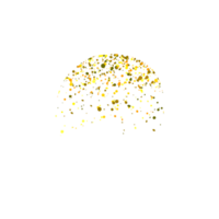 Vibrant scattered dots graphic element png