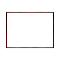 Decorative Textured Rectangular Frame png