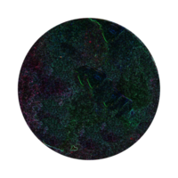 Vibrant abstract colorful pattern in a circular shape png