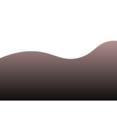 Abstract gradient wave shape background design png
