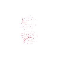 Scattered red and pink dots create an abstract festive background png