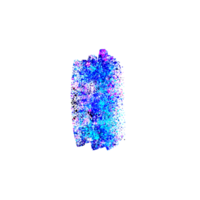 Abstract blue and pink paint splatter stroke texture png