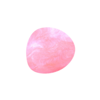 Abstract pink organic shape with swirling texture png