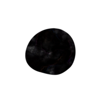 Abstract dark shape with colorful lines and textures png