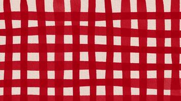 a red and white checkered pattern video