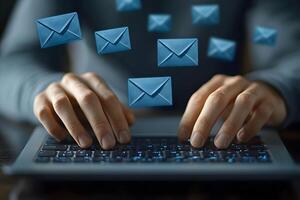 Digital Communication and Email Networking for Professional Use photo