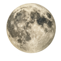 The full moon is shown in this image png
