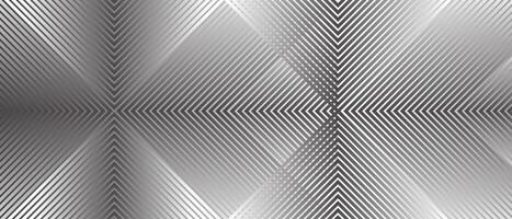 Silver background with diagonal lines. Minimal geometric pattern. vector