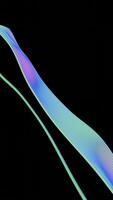 a close up of a curved object video