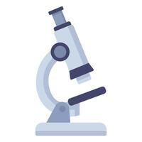 Illustration of a modern microscope vector