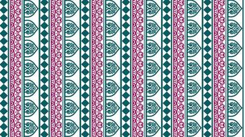 Seamless geometric arch pattern with stripe line zigzag wave modern art deco background vector