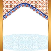 Luxury ramadan kareem ramadhan islamic pattern shab e qadr eid mubarak transparent background vector