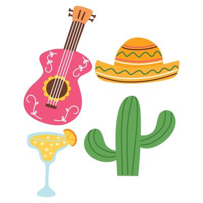 Mexico Cinco De Mayo element
