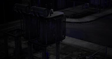 CGI Shadows and Power, A Quiet Night in an Urban Setting video