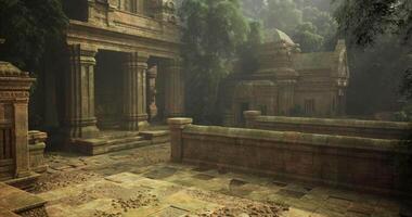 CGI of a temple video