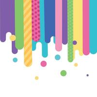 Colorful Dripping Paint Abstract Background vector