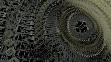 Intricate Geometric Nano Spiral Loop video