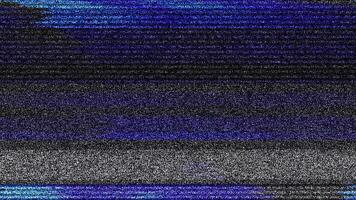 Vibrant Blue Abstract Static Pattern Loop video
