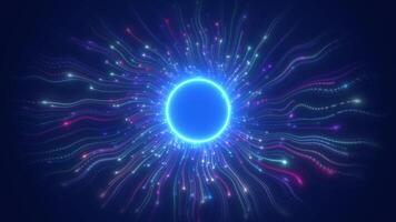 Big data that is distributed to be processed and sent to the system in the fast-paced digital age and data analytics technology that drives organizations and businesses into the future. video