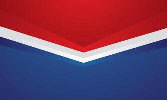 Red blue background with abstract geometry vector