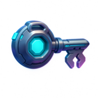 Modern Futuristic Key Design for Creative Innovation Concepts png