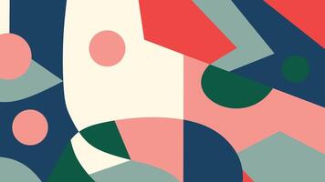 Color fusion abstract background vector