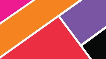 Pastel geometric triangle background vector