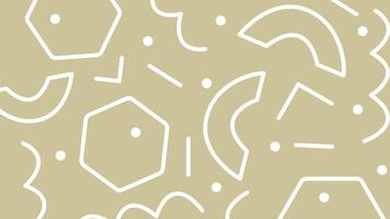 Beige minimal shape background vector