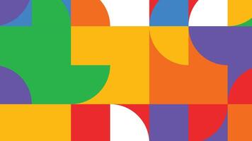 Dynamic curved shapes background vector