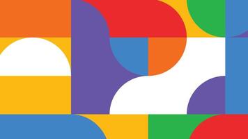 Abstract visual form background vector