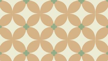 Beige square tile background vector