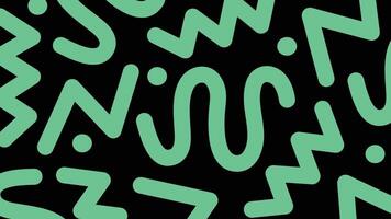 Bold marine curves abstract background vector