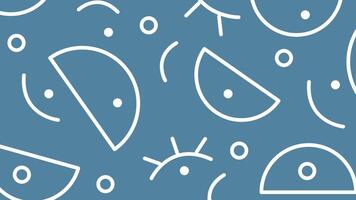 Half circle geometric abstract background vector