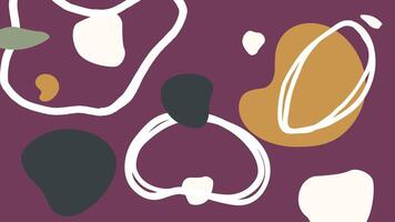 Plum abstract modern background vector