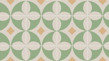 Clover tile background vector
