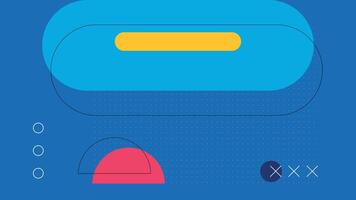 Bold Tech Style Illustration Background vector